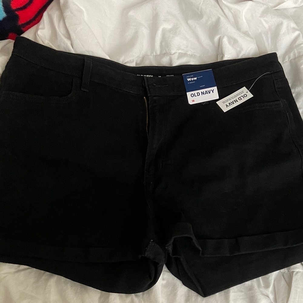 Old Navy Women's Black Jean Shorts